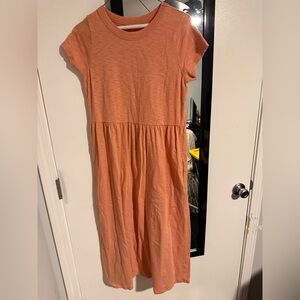 Universal Thread Women's Casual Orange Dress